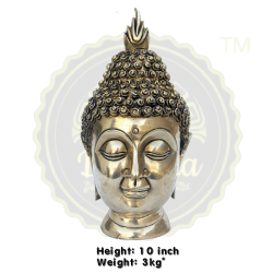 LORD BUDDHA BRASS STATUE 3 KG, PRICE RS. 3996 ONLY