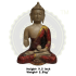 LORD BUDDHA BRASS STATUE 2.5  KG, PRICE RS. 3705  ONLY