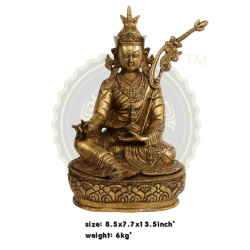 LORD BUDDHA BRASS STATUE  6 KG, PRICE RS.7992 ONLY