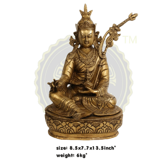 LORD BUDDHA BRASS STATUE  6 KG, PRICE RS.7992 ONLY