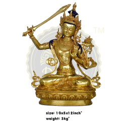 LORD BUDDHA BRASS STATUE 3 KG, PRICE RS.3996 ONLY